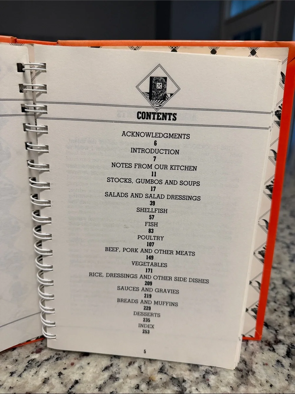 Enola Prudhomme's Low-Calorie Cajun Cooking - Bright Orange Cookbook